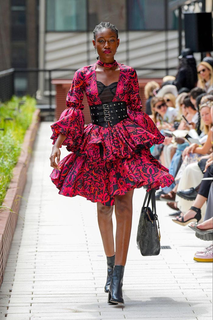 Pineda Covalin runway show at Flying Solo during NYFW