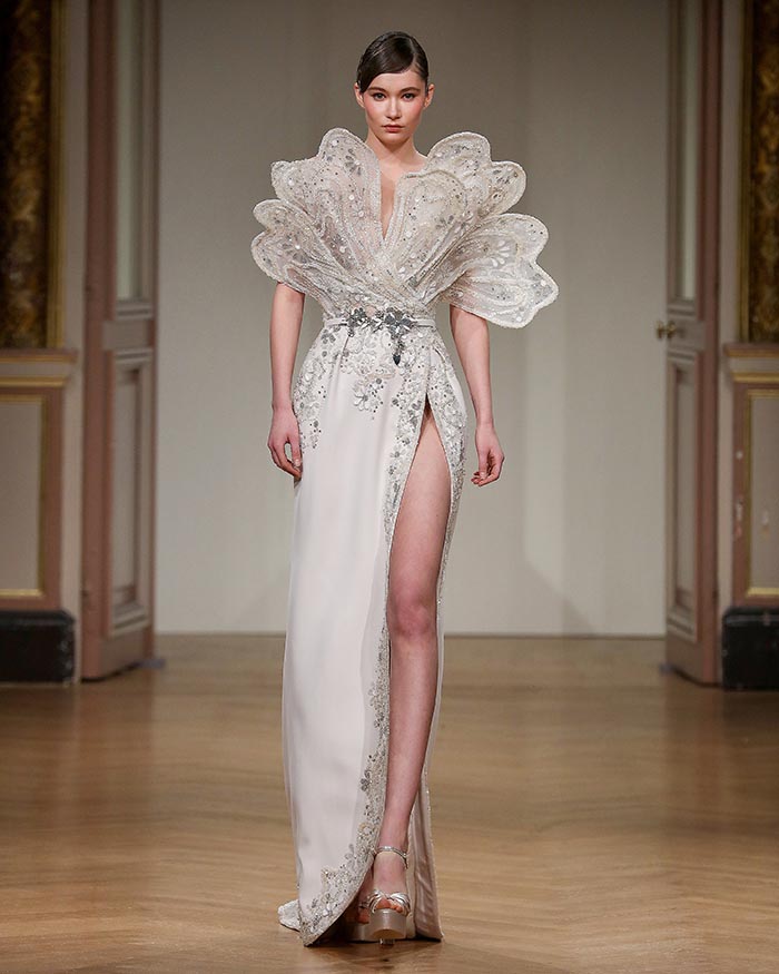 Ziad Nakad Haute Couture Spring/Summer 2025 collection at Paris fashion shows